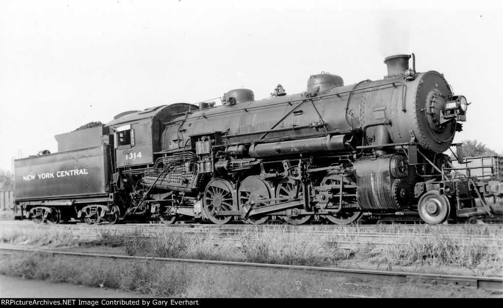 NYC 2-8-2 1314, New York Central